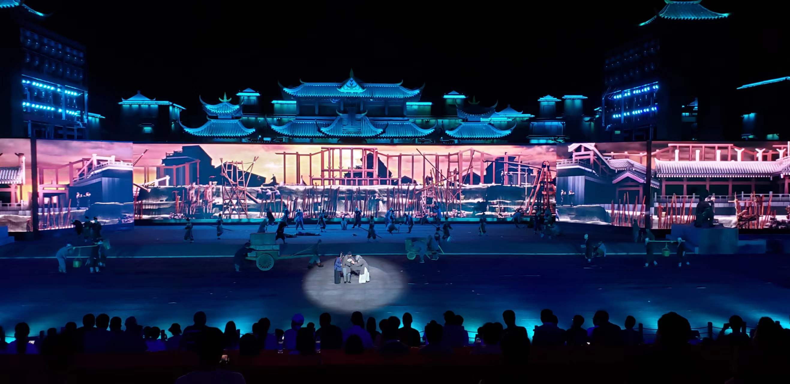 對開移動翻轉LED屏3